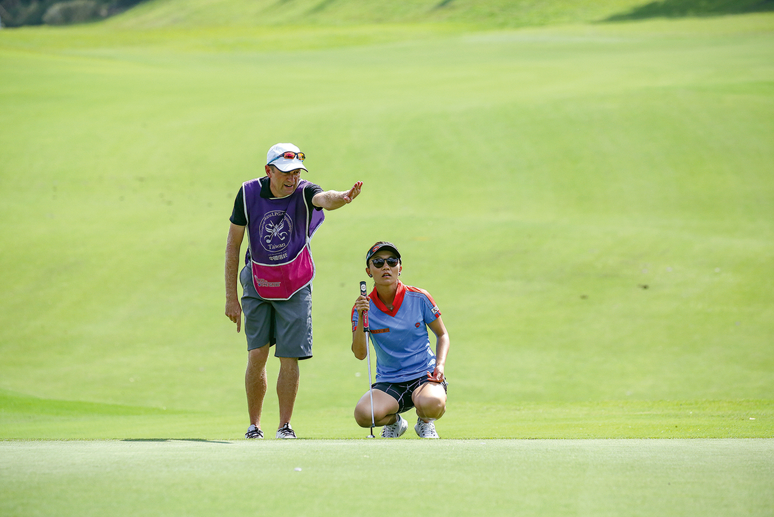 英姿煥發‧裙襬搖搖 LPGA台灣高爾夫球錦標賽