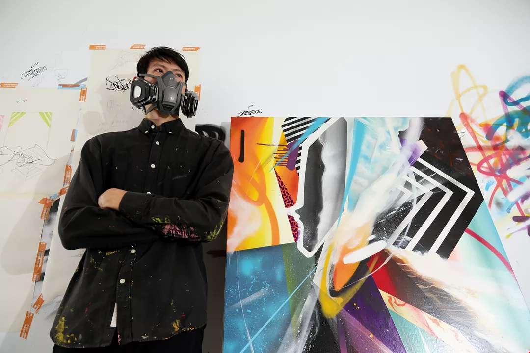 我描く ゆえに我あり グラフィティペインター Debe Taiwan Panorama