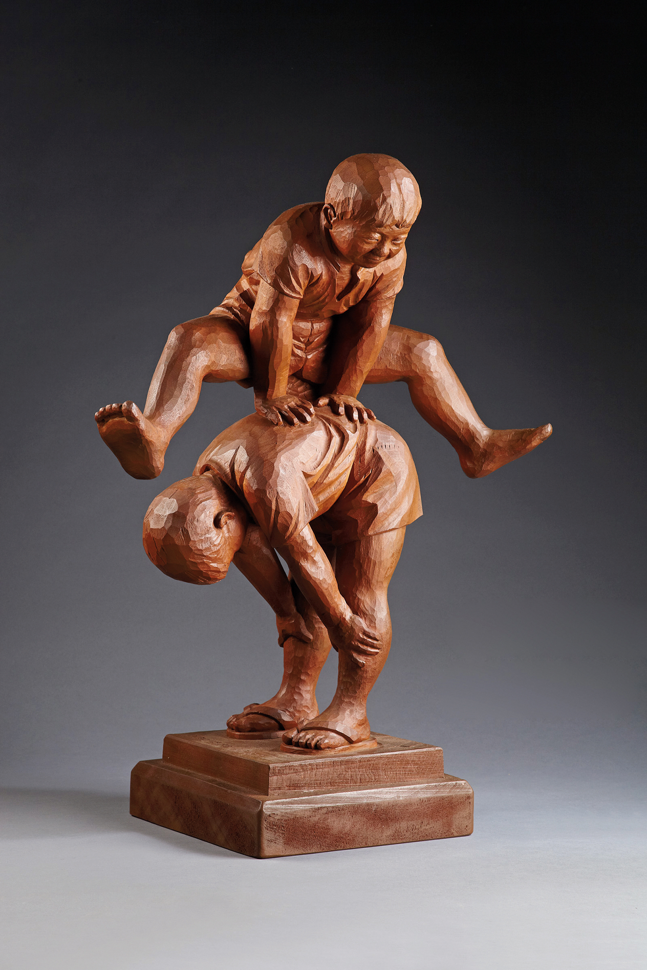 一位木彫り 翁面 滝村尚之昨 伝統工芸品 滝村 尚之 一位木彫